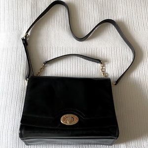 Cole Haan Leather Bag. Chain Link Straps